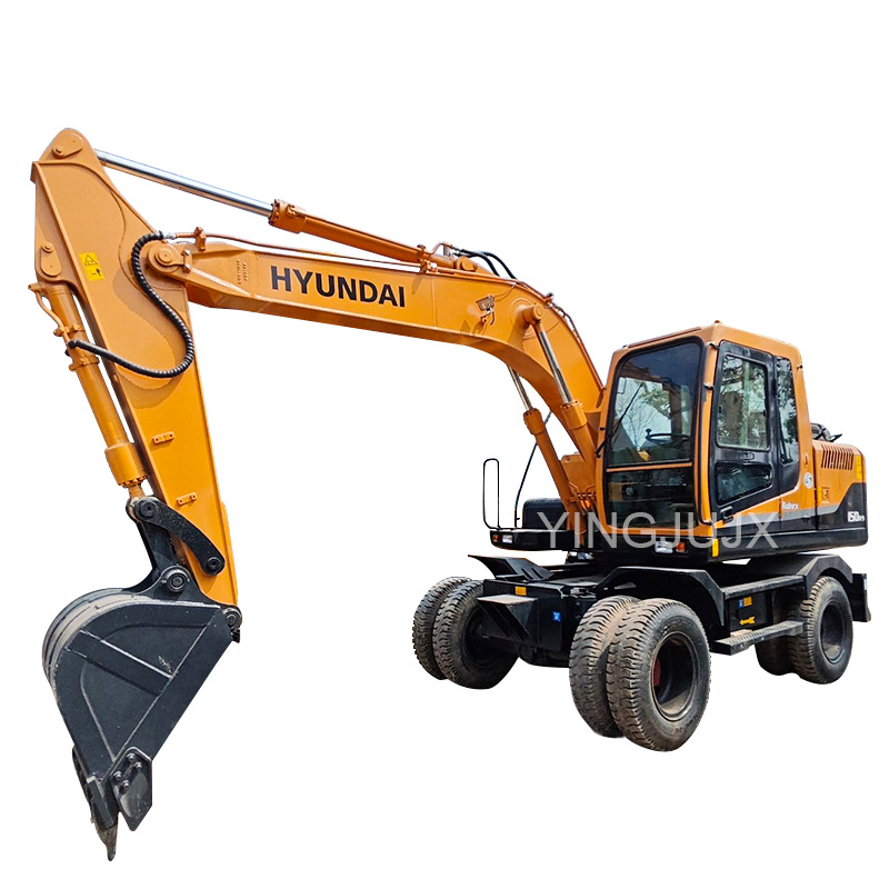 Excavadora de ruedas moderna 150W - 9 Excavadora de ruedas media moderna