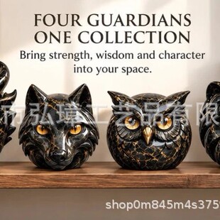 �羳��ƷLuxury Owl Stone Sculpture���A������ʯ���֬�[��