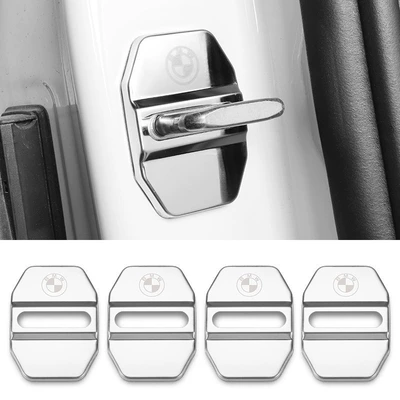 buckle cover special stainless steel Digər kuzov və aksesuarlar - bmw-bright-silver-4-pack