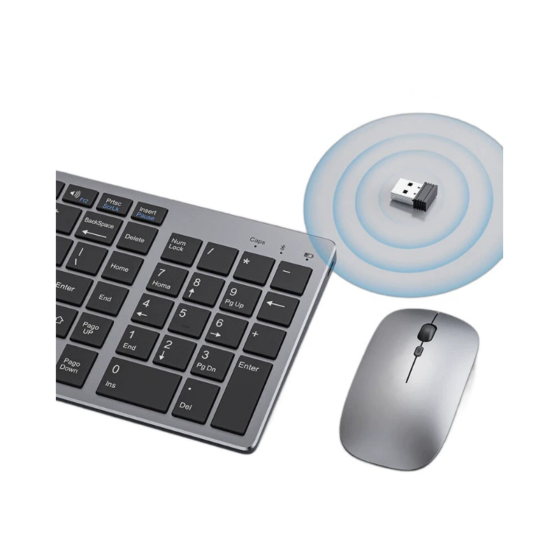 Keyboard, mouse, universal set, tablet mute laptop for office charging, bluetooth