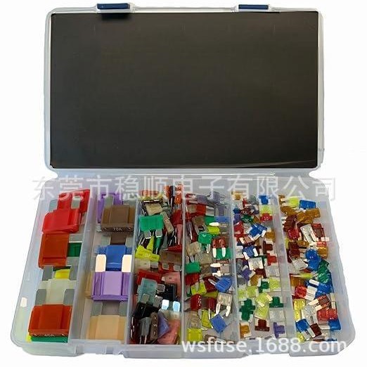 跨境货源Maxi Mini Lo-Pro Mini Micro2Micro3汽车保险丝组合套件