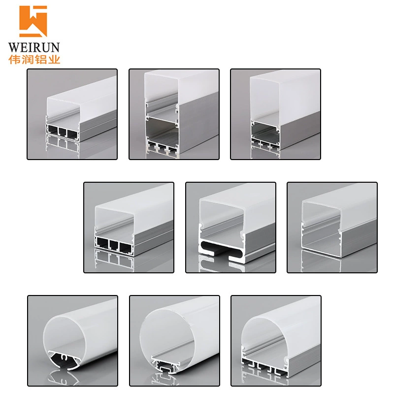 Светильник из алюминиевого сплава, светодиодный линейный светильник, трехсторонний световой алюминиевый декоративный линейный алюминиевый желоб, встраиваемый в алюминиевый профиль для поверхностного монтажа
