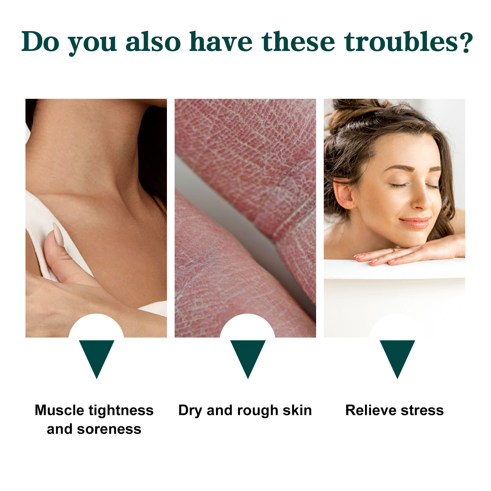 Description Picture 5 of itemMoisturizing Bath Oil Deep Nourishing Gentle Cleansing Anti Drying Smoothing Brightening Relieve Fatigue Soothing Body Bath Oil