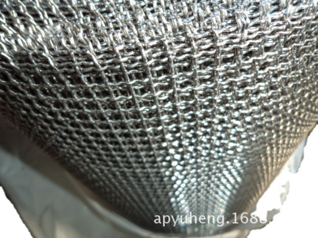 不锈钢轧花网 金属网304材质丝径2.0mm网孔10mm1.2*30米