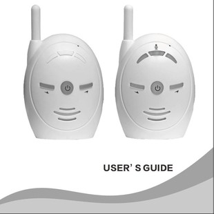 New Hot-Selling V20 Wireless Voice Baby Monitor Sound Reminder Alarm Supports Two-Way Intercom Cross-Border