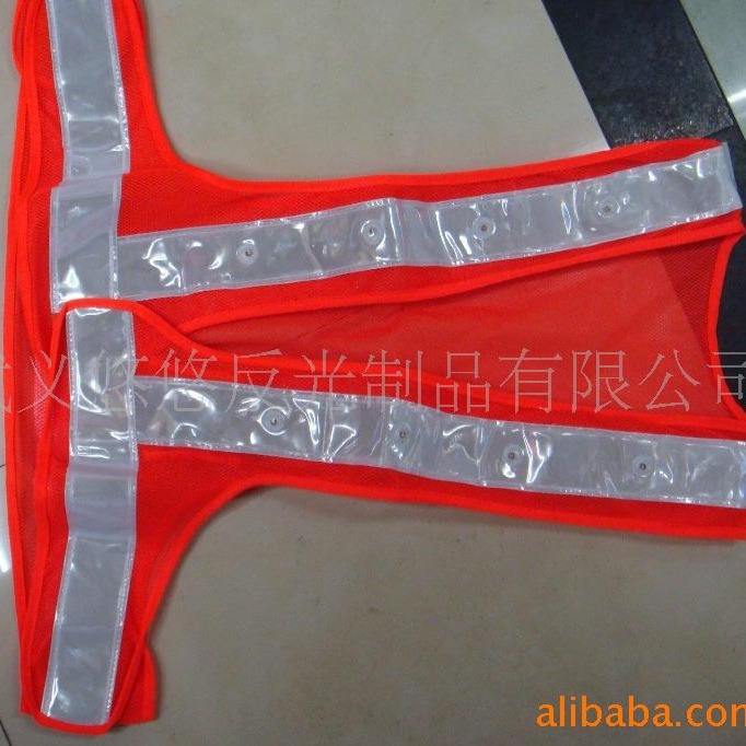 供应PU涂层反光背心，V型反光背心