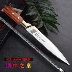 9cr18mov三合鋼を挟んで屠殺刀を鍛えて豚を殺します。
