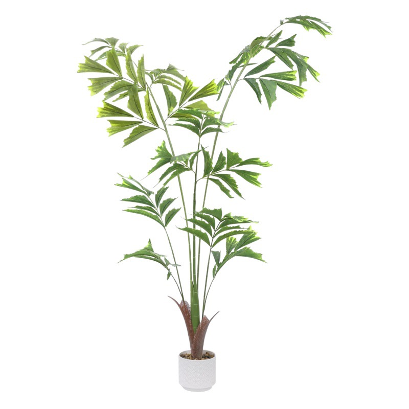 Internet celebridad estilo simple artificial planta verde cola de pez girasol árbol bonsai camping estilo biónico planta interior ventana decoración paisaje