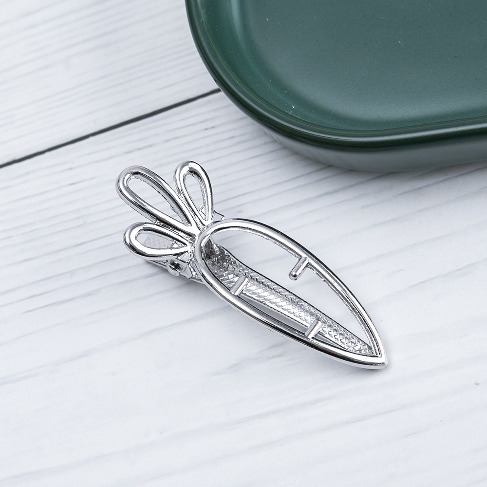 Directamente del fabricante: pinza de pelo geométrica de aleación estilo coreano con diseño de estrella de mar, pinza de pico de pato, pinza para flequillo, accesorio para el cabello. image 8