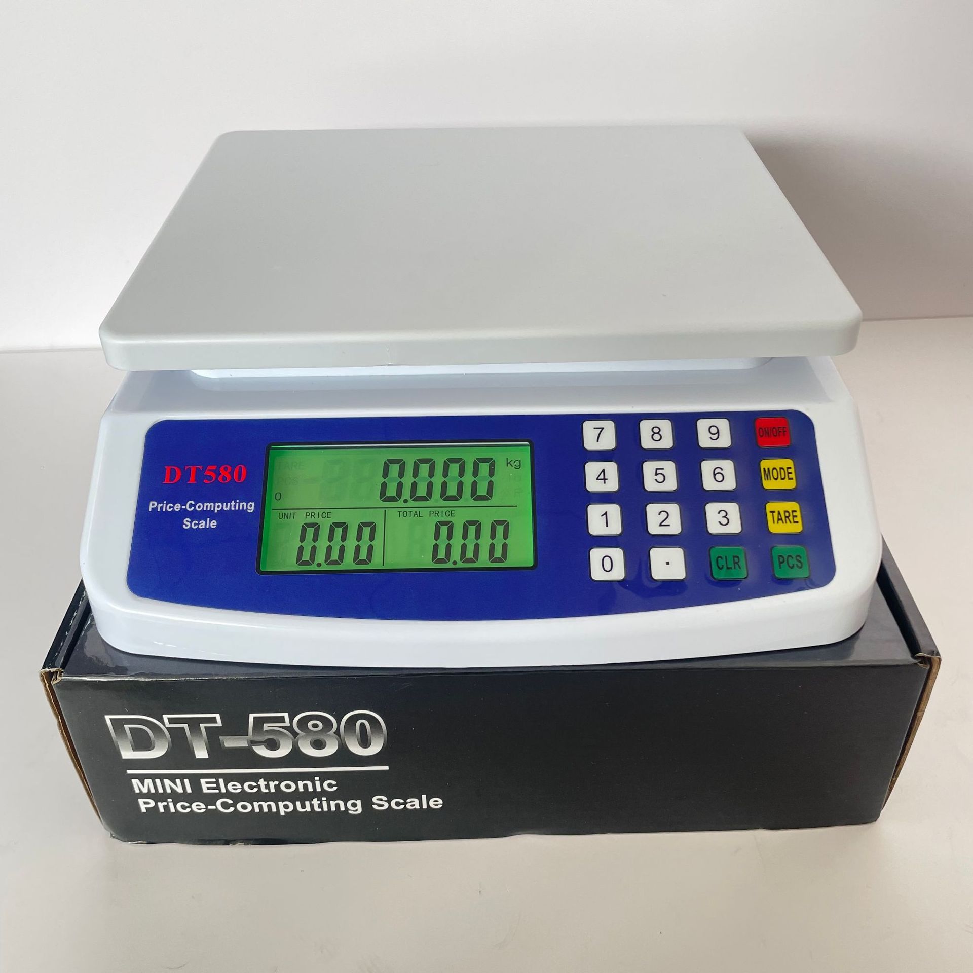 Comercio exterior DT580 Escala de cocina 30kg escala de precios kitchenscale Escala electrónica pequeña escala de gramo Escala de plataforma doméstica