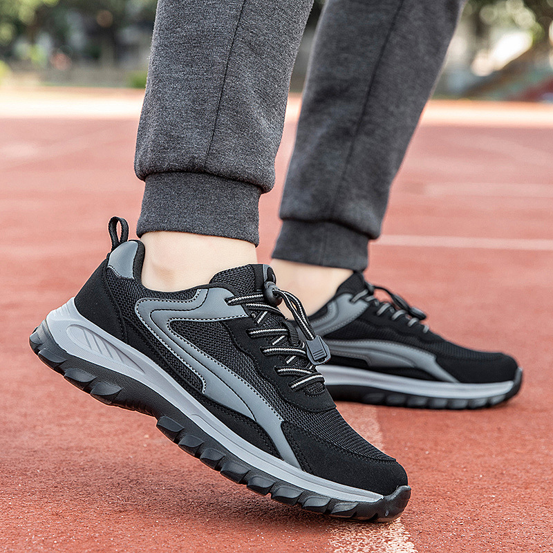 9109 검정색 남성용 미끄럼 방지 부드러운 밑창 무료 양말