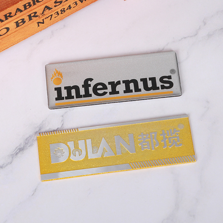 直营定制PVC板防水不干胶丝印铭牌标签铭牌定制不干胶标贴批发