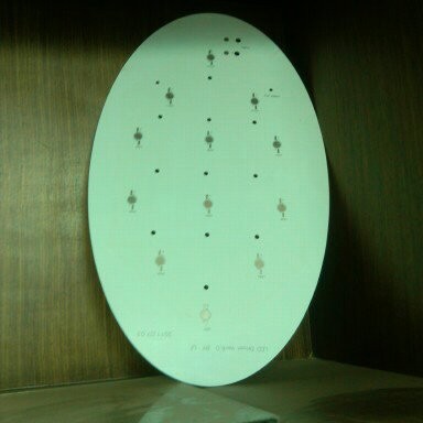 PCB线路板圆板led大功率球泡灯3w铝基板电路板铝基板灯珠灯条铝基