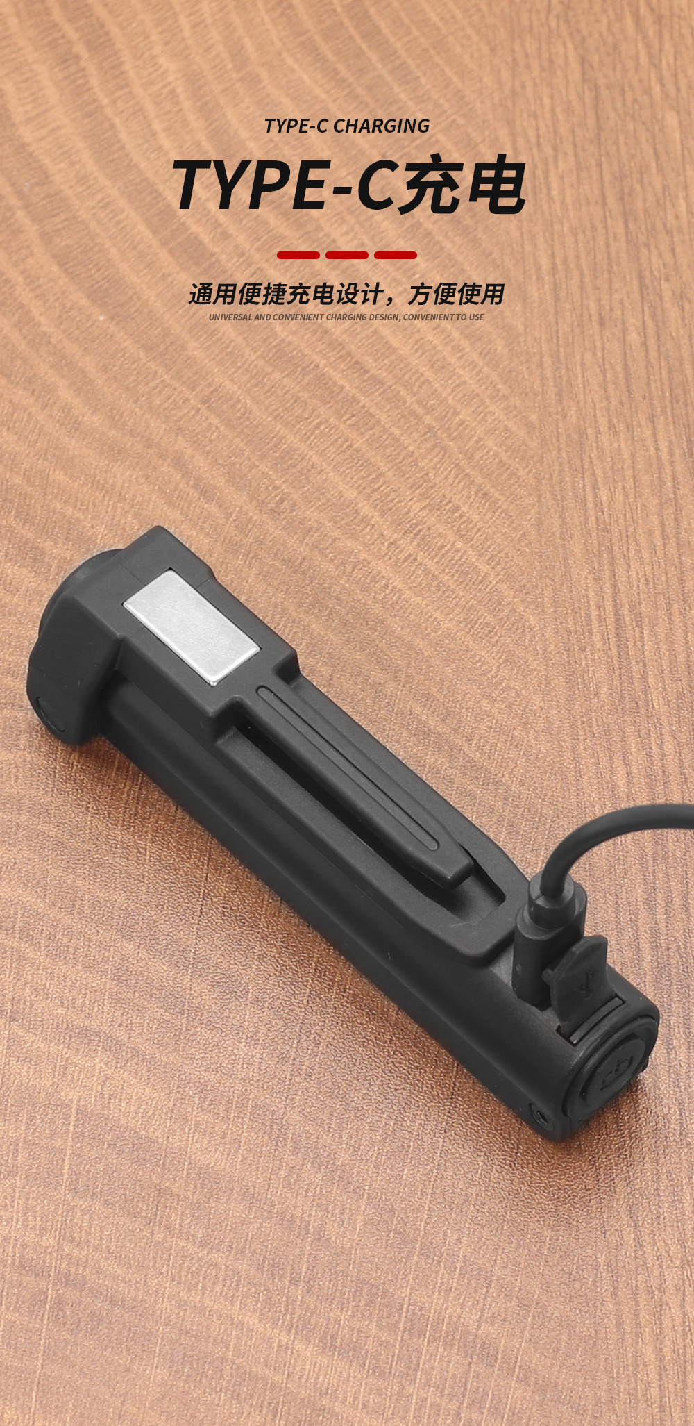 High-Brightness Vehicle Inspection Magnetic Led Light Pen Clip-On Lighting Work Light Cap Clip Light Multi-Light Source Inspection Light