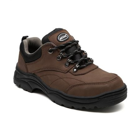 羿科高级户外防水款胶底中帮安全鞋耐砸耐冲击耐静电耐穿刺轻便