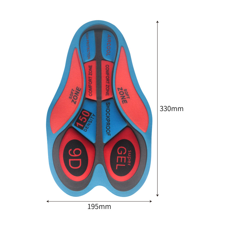 Ciclismo ropa interior cojín engrosado cojín de silicona esponja shorts mountain bike sudor-absorbente fábrica directa en stock