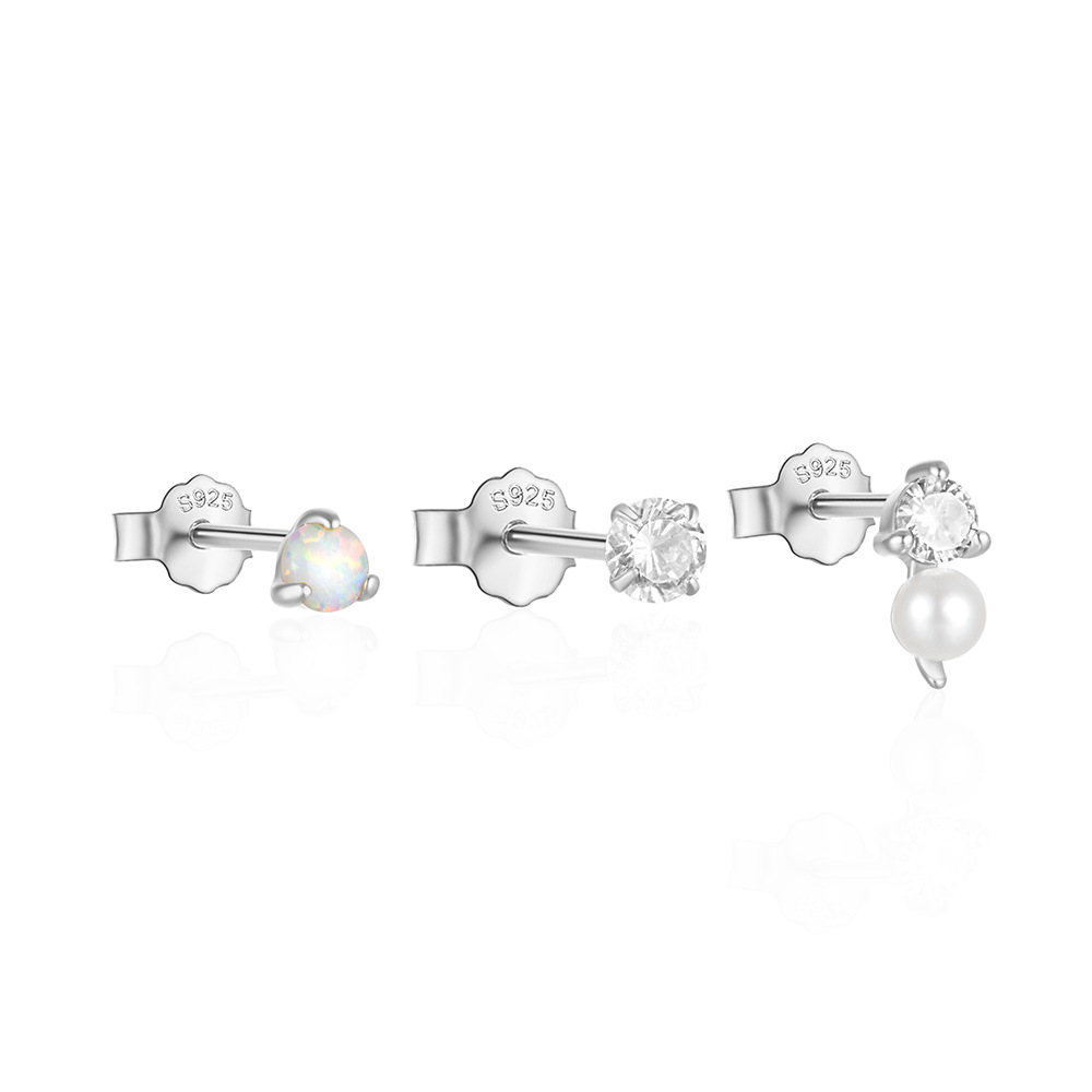 1 Set Ig Style Butterfly Plating Sterling Silver Drop Earrings Ear Studs display picture 33