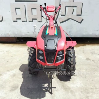 多功能旋耕松土机 小型除草开沟起垄耕地机 192柴油直连旋耕机