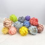 永生花洋蓟轻奢小众民宿软装插花婚庆布置圣诞节日礼品厂家直批