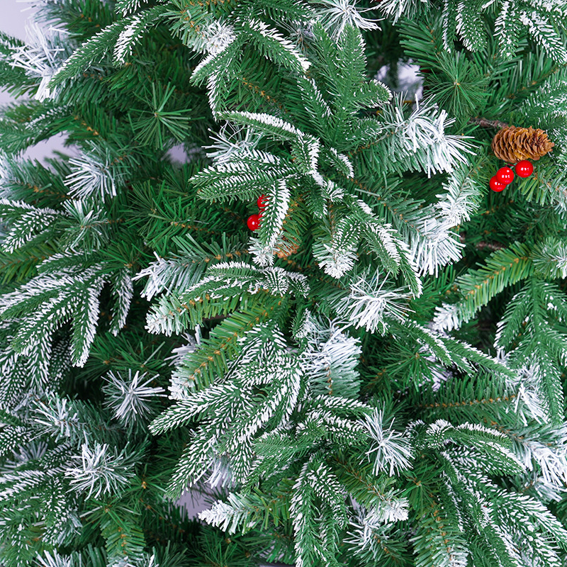 Julgran grön kryptering miljöskydd PE simulering Vit julgran Juldekorationer_voghion.com