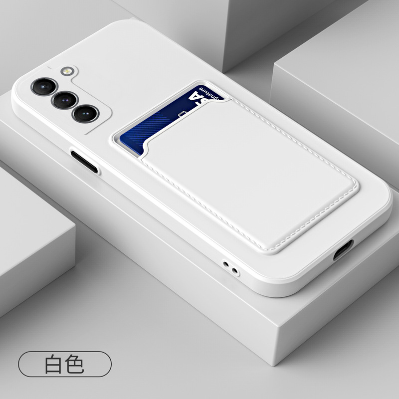 Suitable for Samsung A17 Cube Card Phone Case A07 Card Holder A56 Full Coverage A36 Anti-Drop A26 Protective Case A16
