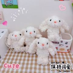 かわいい垂れ耳うさぎぬいぐるみストラップロング耳うさぎ人形ボニーうさぎおもちゃバッグチャームプレゼント
