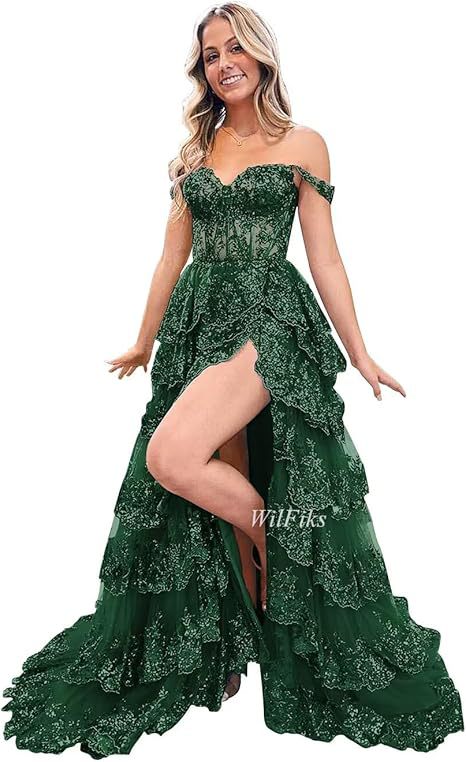 2026 al por mayor amazon nuevo vestido de noche floral vestido de lentejas largo vestido de vestido sexy europeo y americano
