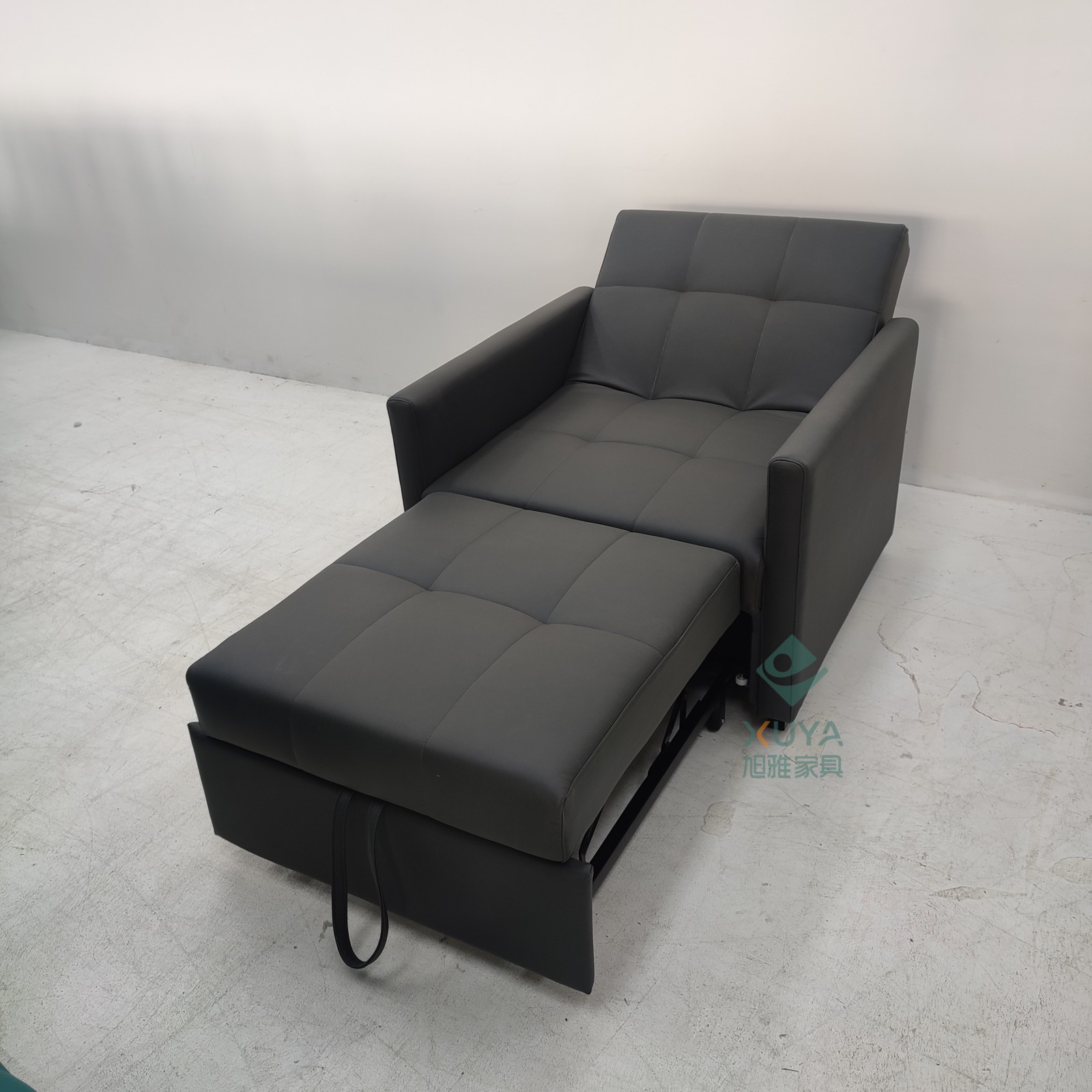 Moderno simple sofá cama multifuncional plegable ventilado algodón lino pequeño balcón de alquiler sofá