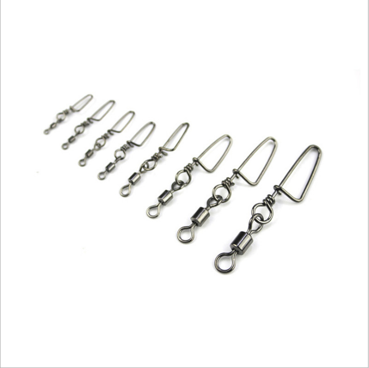 Lenson New products American style Rotating ring Arc Pin Character ring Rotating ring Pin Bait parts wholesale