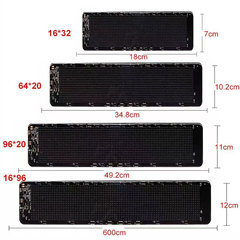 Полноцветный LED-экран для автомобиля, гибкий мягкий USB-экран для рекламы, APP Bluetooth умный экран для окна/двери/торцов