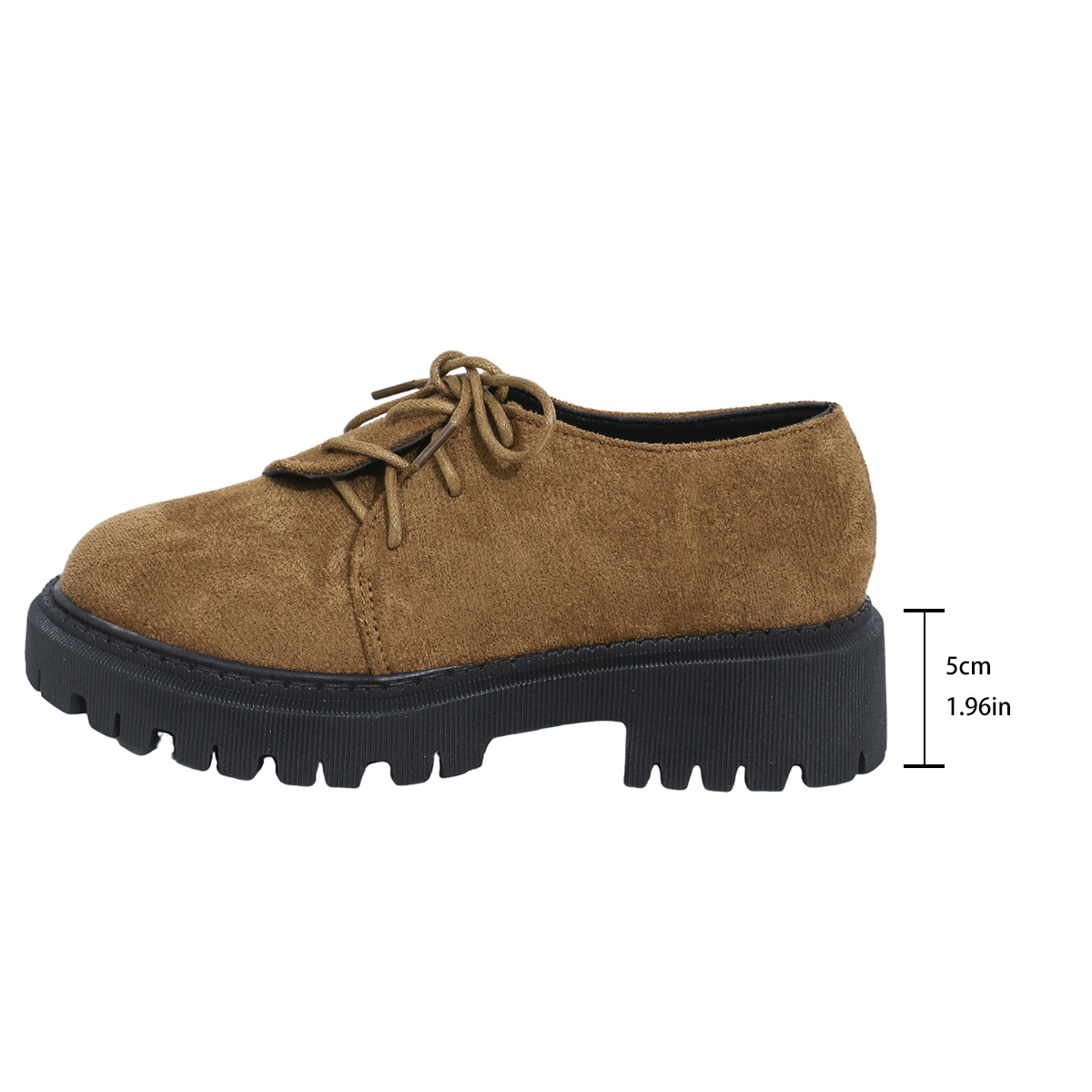 Plus Size Women's Leopard Print Platform Loafers With Chunky Heel_voghion.com
