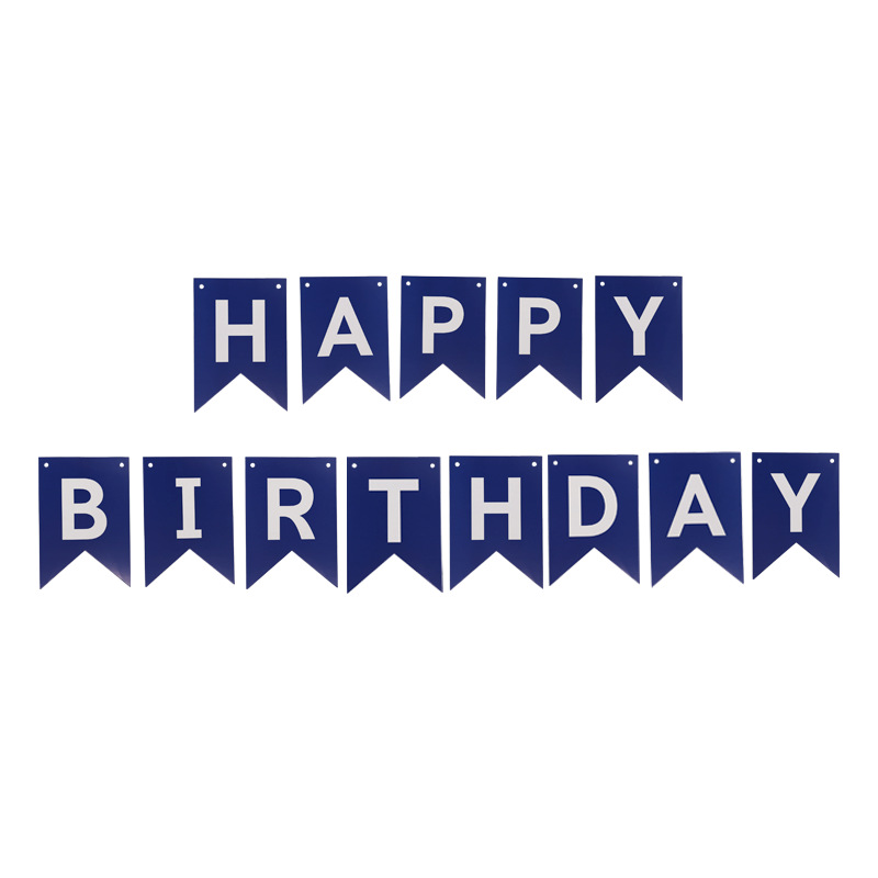60g Weight Banner Event & Party Supplies 1 Set Quantity Party, Birthday Occasion Cloth Material Birthday Festival Letter, Fish, Fish Tail Pattern Simple Style, Classic Style Style Bronzing Craft Birthday Simple Style Classic Style Letter Fish Fish Tail Cloth Party Birthday Banner Party Supplies Balloons 1 Set 6