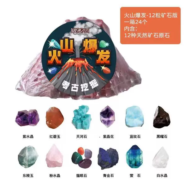 [On -site version] Volcanic eruption ore version (no tools, no packaging)