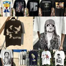 ��ʽ�߽��ذ�ϴˮ���ɸ��ſ���Բ�����T����ĸӡ������T-SHIRT
