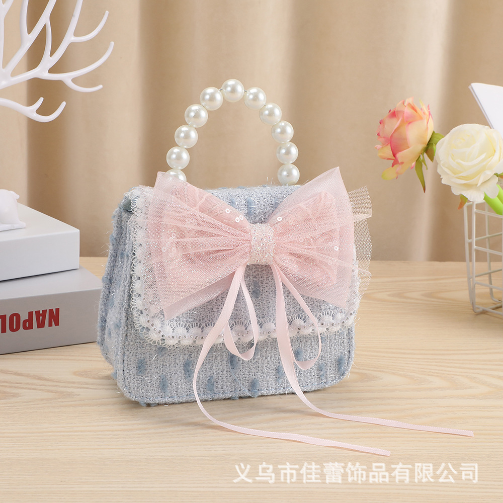 Bolso de princesa lindo de verano, accesorios para bolso, monedero versátil para niñas, bolso cruzado infantil, bolso de hombro individual, bolso de princesita.