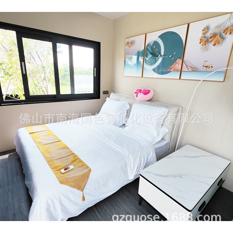 Landscape Cabin Creative Apple Cabin B & B Diseño Net Red Camp Hotel Space Cápsula Camping Carpa Casa móvil