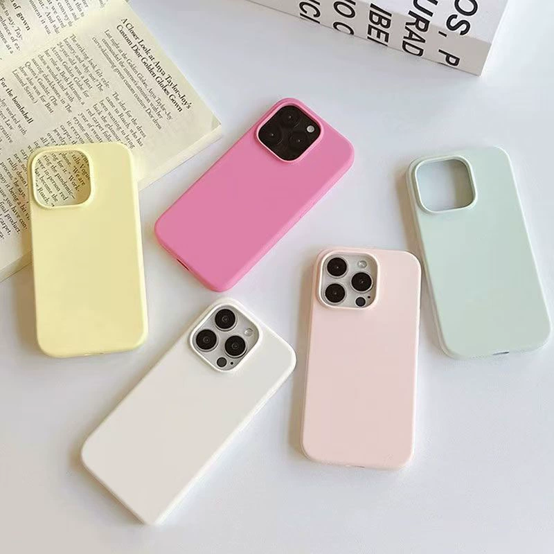 Apple, совместимый чехол Pro, силиконовый для iPhone 14, с защитой для камеры, защитный чехол