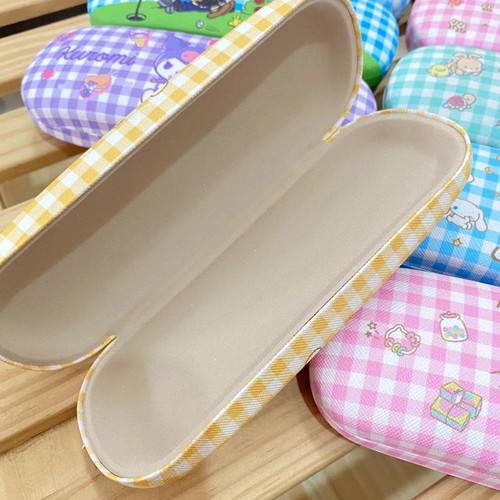 Kurumi Melody Cinnamon Dog Glasses Box Pacha Dog Cartoon Cute Student Frame Myopia Storage Box New Style