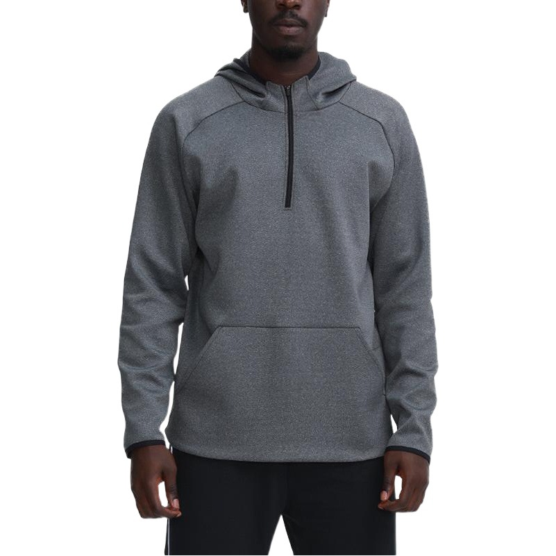 Sports Sweatshirt Men's Coat Outdoor Running Training Quick-drying Fitness Sweatshirt Hooded Loose plus size