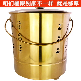 防烧黑内胆加厚不锈钢烧纸桶烧金桶拜神焚化焚烧炉元宝聚宝金桶