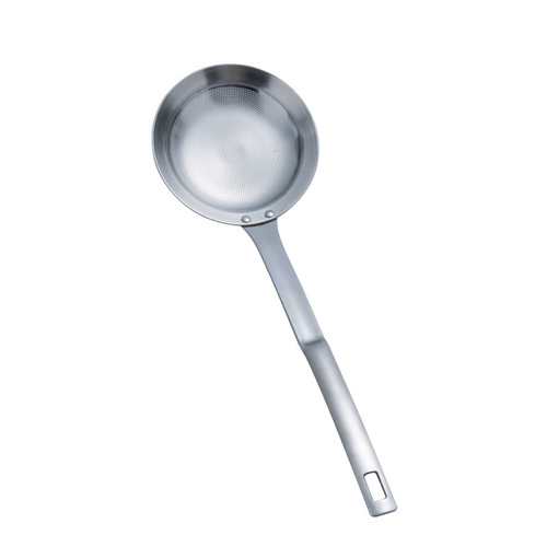 304 Stainless Steel Filter Oil Spoon Household Products Juice Soy Milk Residue Separator Spoon Oil Grid Foam Filter Leak Wholesale