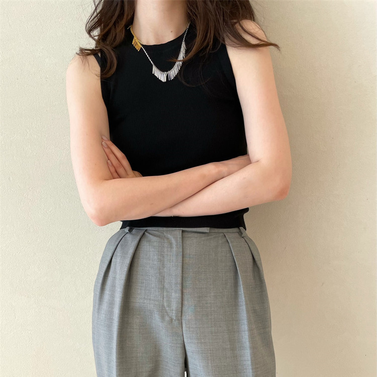 Fashion Tassel Copper Pendant Necklace 1 Piece