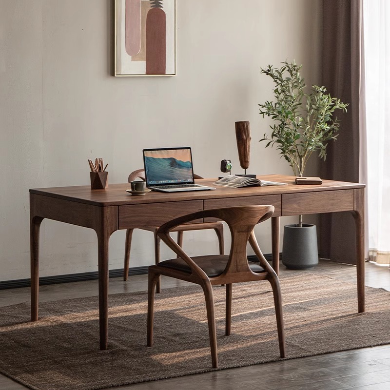 Односторонний ящик из черного ореха