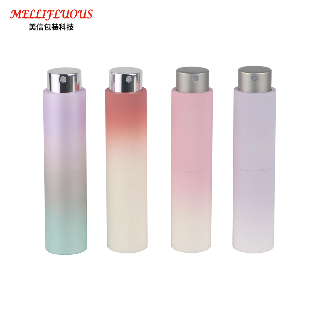 现货供应香水分装瓶8ml 10ml旋转香水瓶 玻璃口腔喷雾瓶