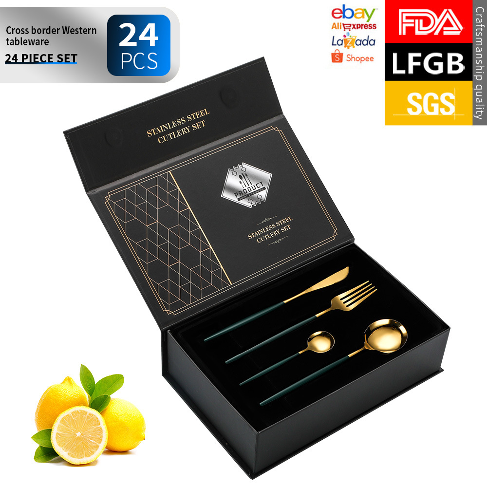 C 포르투갈 다크 그린 골드 (블랙 스퀘어 플립)