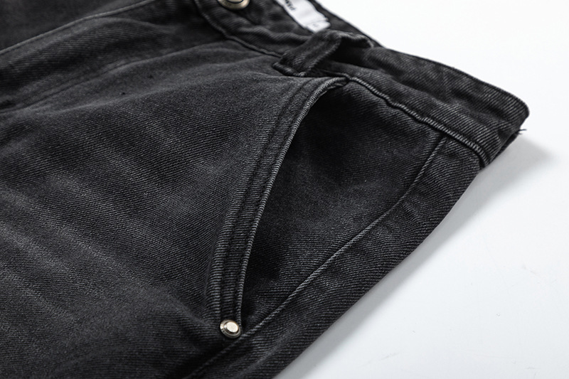 Modern Men's Jeans High Quality Large Silhouette Split Fit_voghion.com