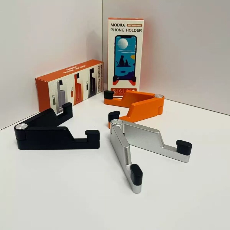 New cross-border V-shaped desktop phone stand, portable foldable aluminum alloy tablet and phone lazy stand