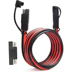 SAE电源线10/12/14/16/18AWG插头线SAE转接头SAE转 端子连接线