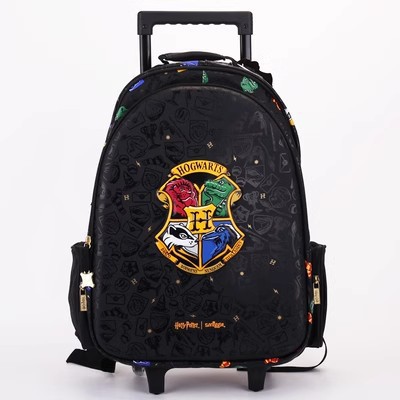Mochila de tirón australiana de dibujos animados de gran capacidad, mochila de hombro para estudiantes de primaria y secundaria