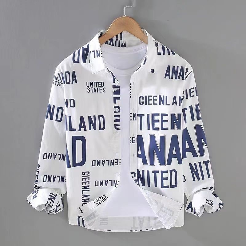Yc17 white high quality cool silk cotton shirt
